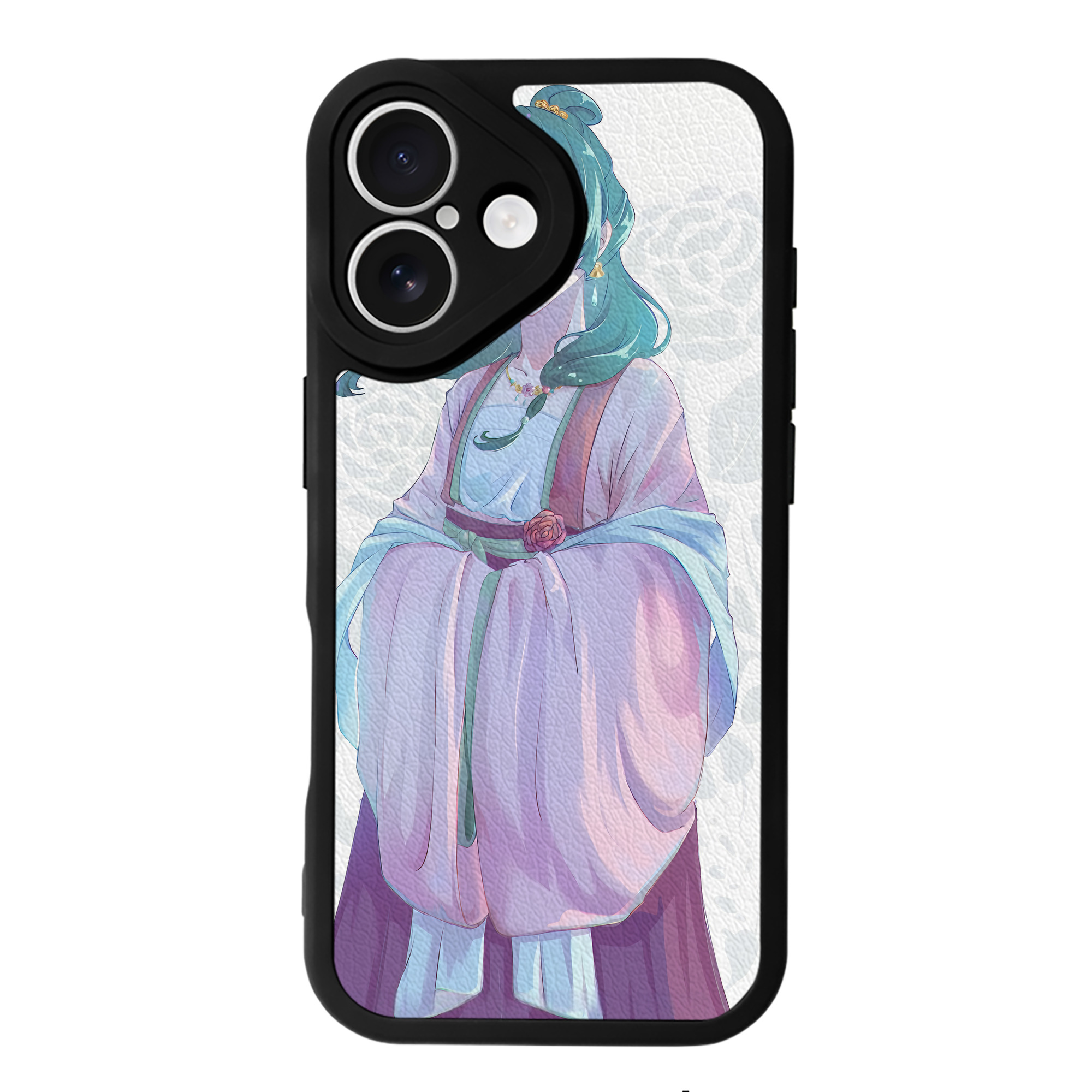 （画像用） 薬屋のひとりごと The Apothecary Diaries 【iPhone 16シリーズ対応】シリコンスマホケース（レザー調） 材質：シリコン
